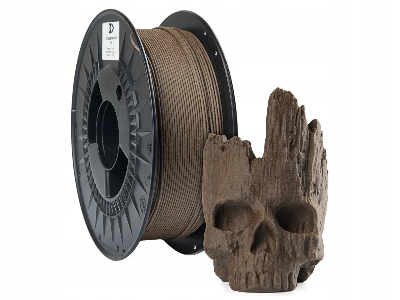 Filament Wood Tmavá 1 kg 3DPower