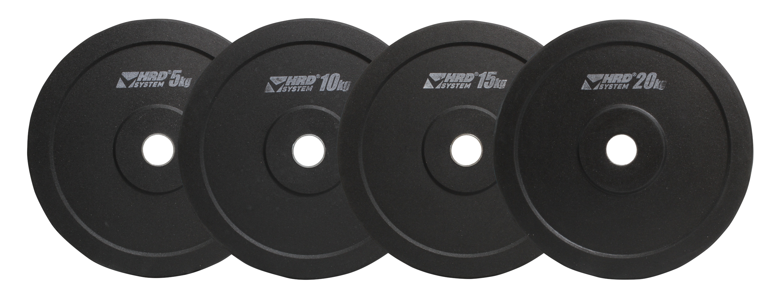 HRD SYSTEM ZESTAW 40KG OBCIĄŻENIE OLIMPIJSKIE BUMPER 50,5MM Waga obciążeń 40 kg