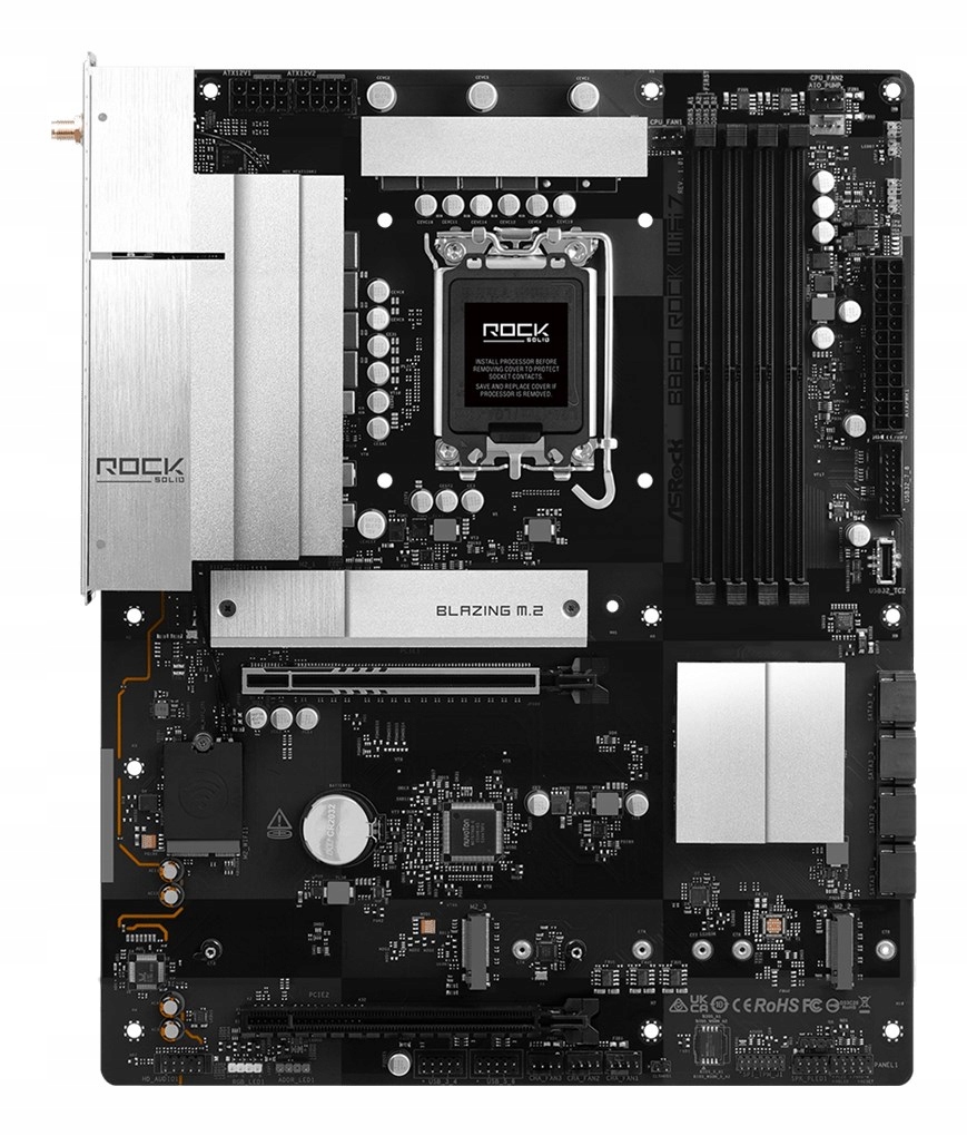 Základná doska Atx ASRock B860 Rock Wifi 7