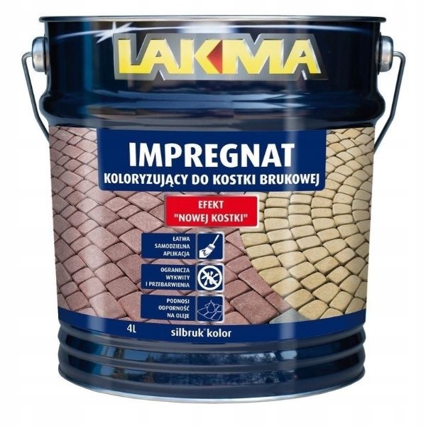 Silbruk Impregnat Do Kostki Bezbarwny 4 L