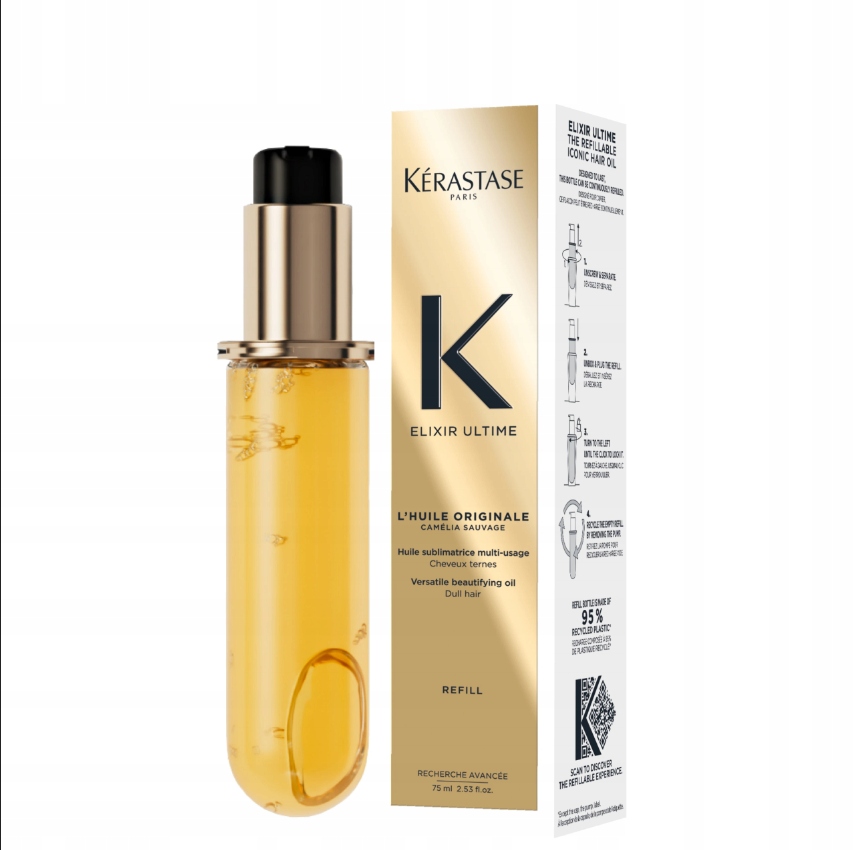 Kerastase Elixir Ultime Refill wkład uzupełniający olejku do włosów 75ml