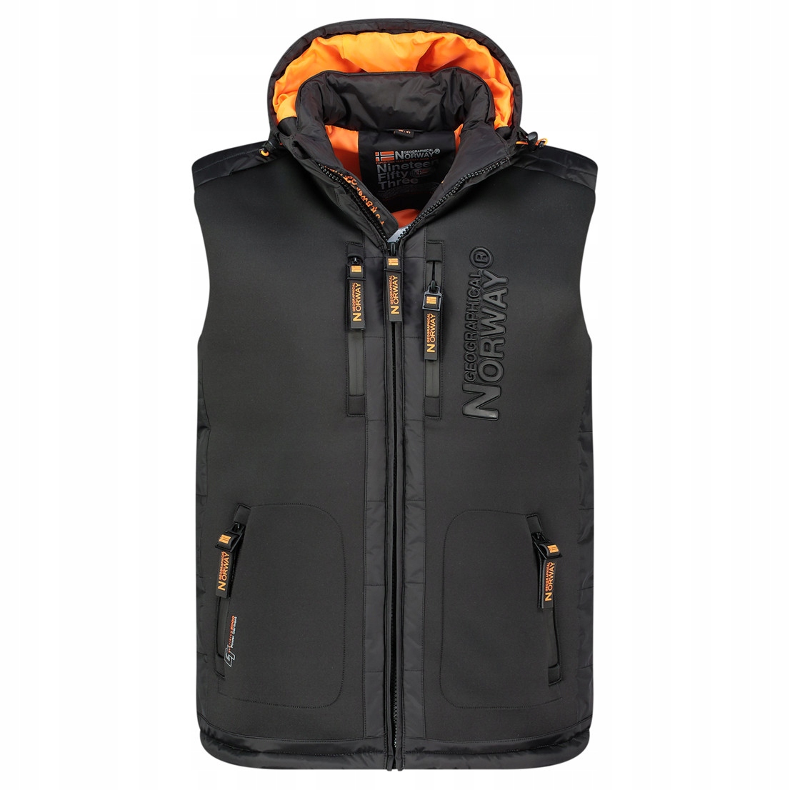 Geographical Norway vesta pánská Vitchwood Men M černá