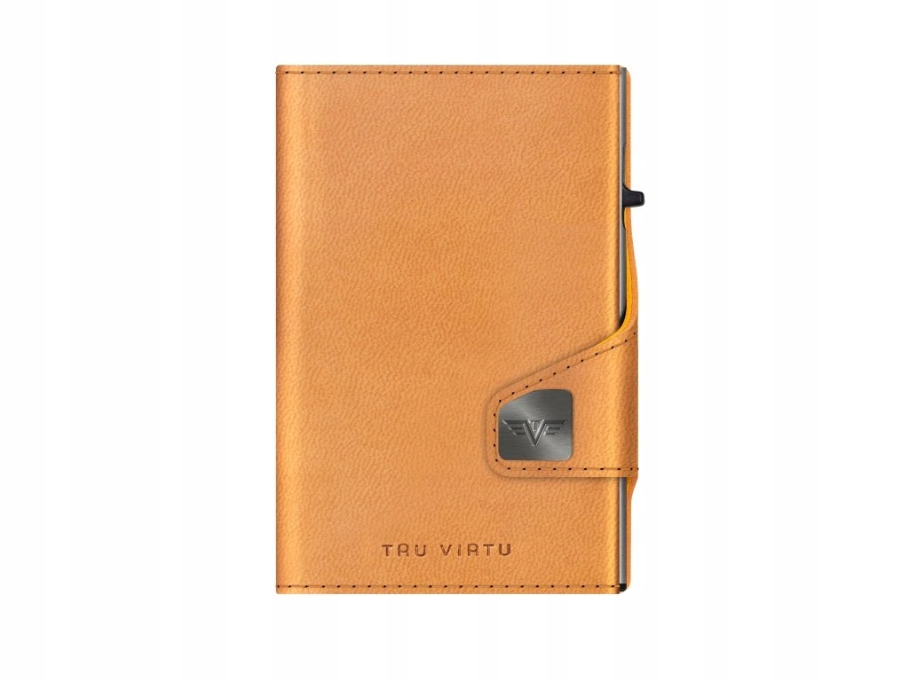 Peněženka Click & Slide Vegan Bio Apple Walnut/Silver