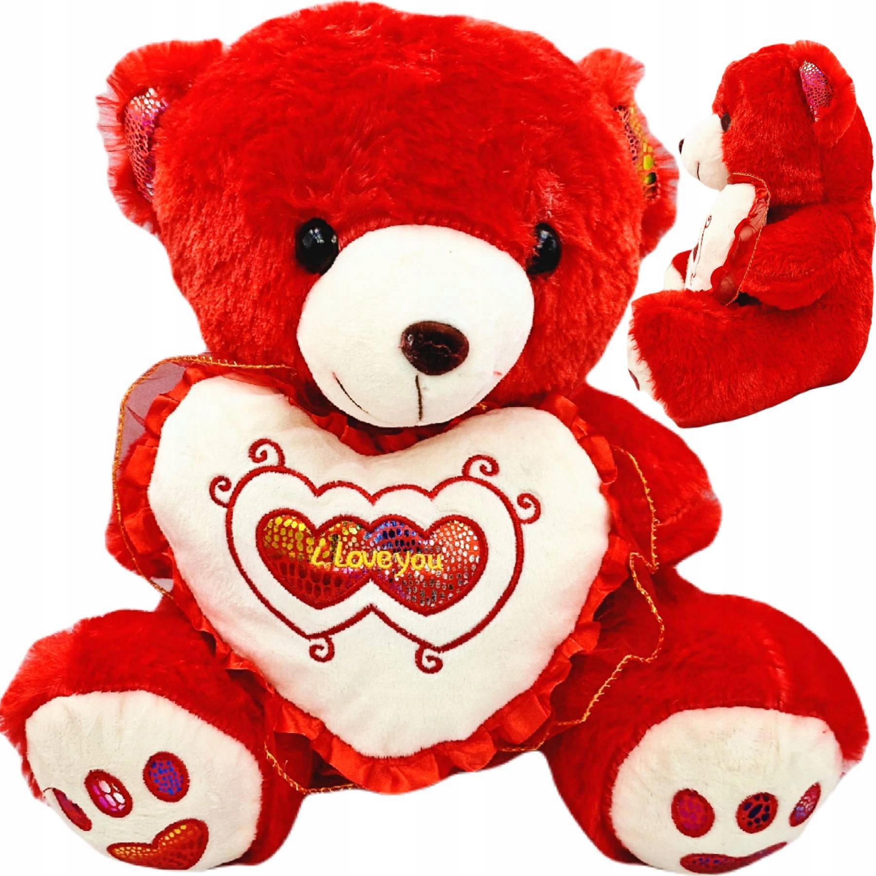 

Miś Przytulanka Pluszowa Maskotka Na Dzień Matki