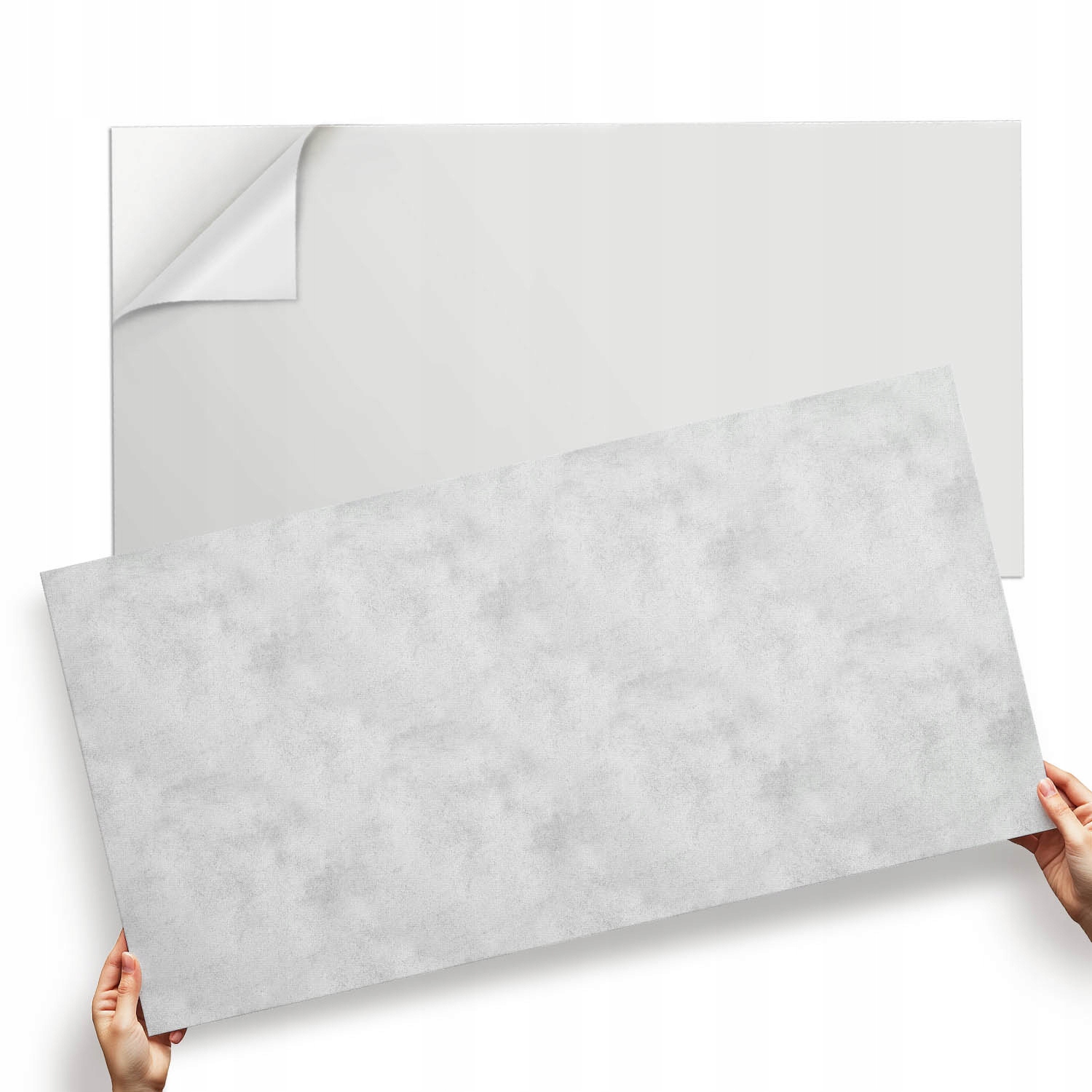 Vinylový panel S Potiskem Surový beton v minimalistickém stylu 120 x 60 cm