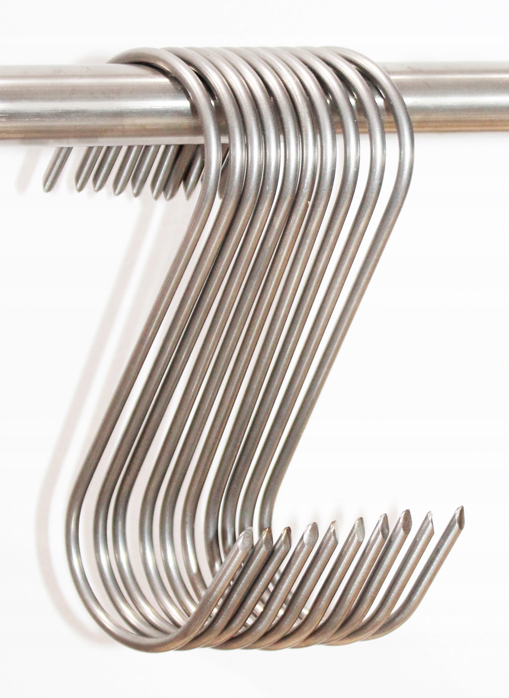 

Haki wędzarnicze 10x hak nierdzewny wędzarnia 4mm