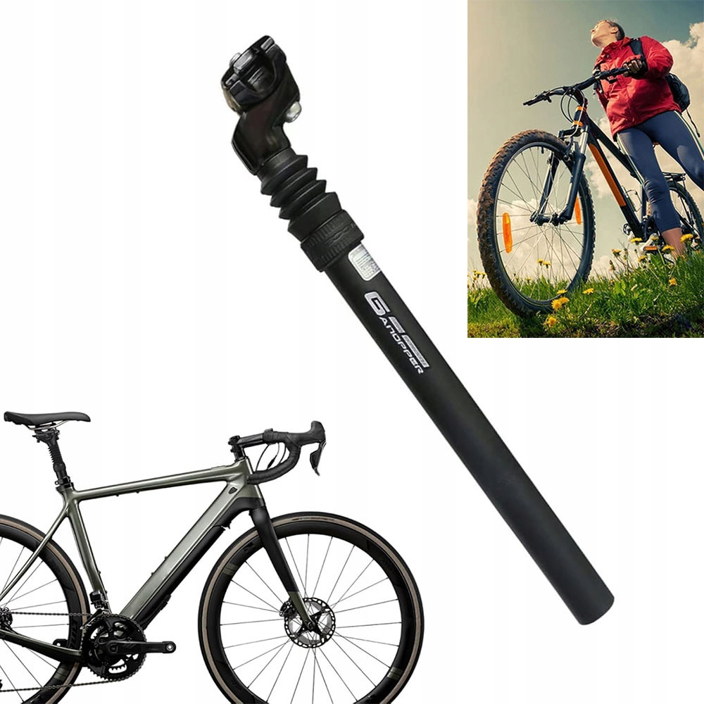 Sztyca Amortyzowana Wspornik Siodełka Rowerowego 27.2mm 350mm