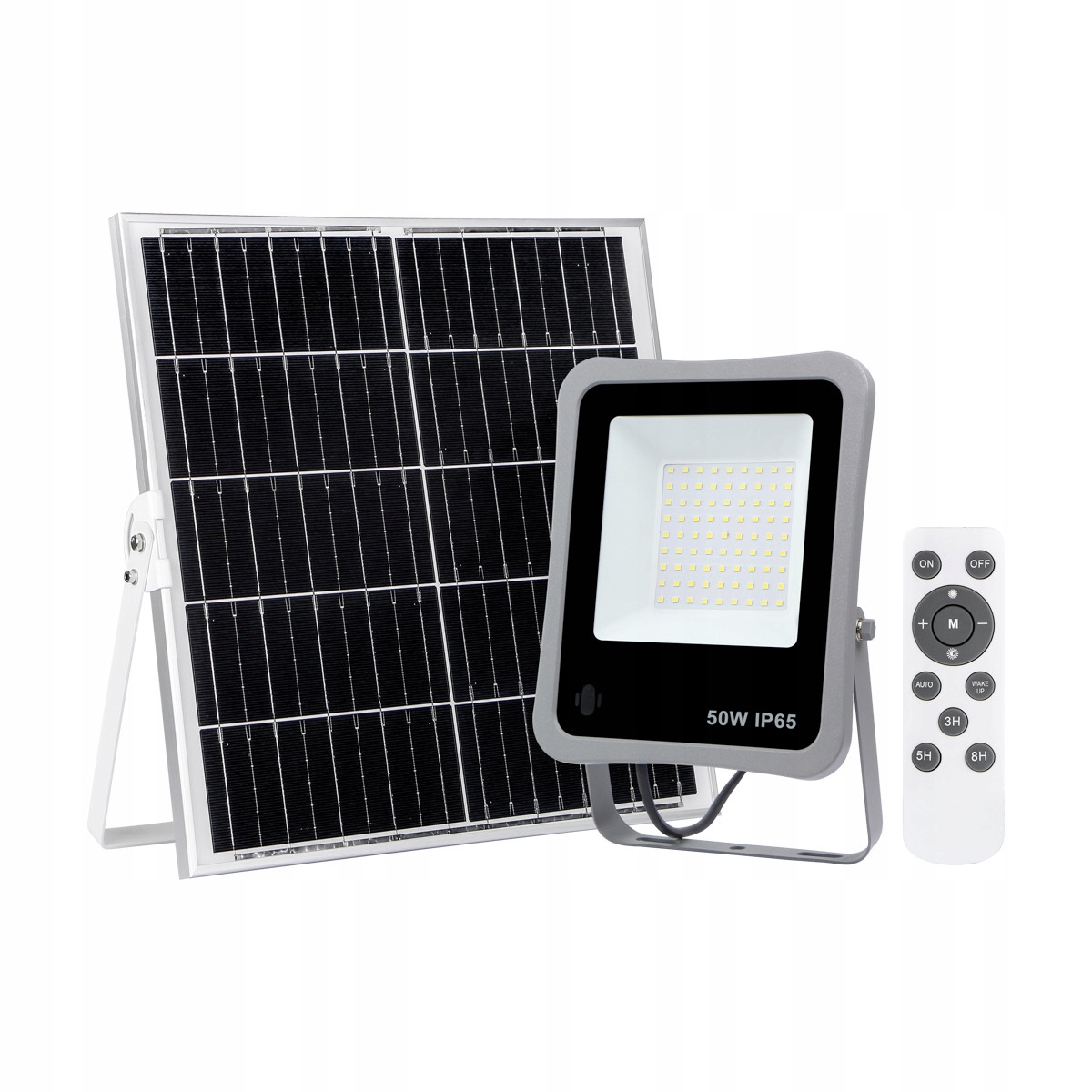Italux Bares solární Led reflektor 50W s dálkovým ovládáním IP65