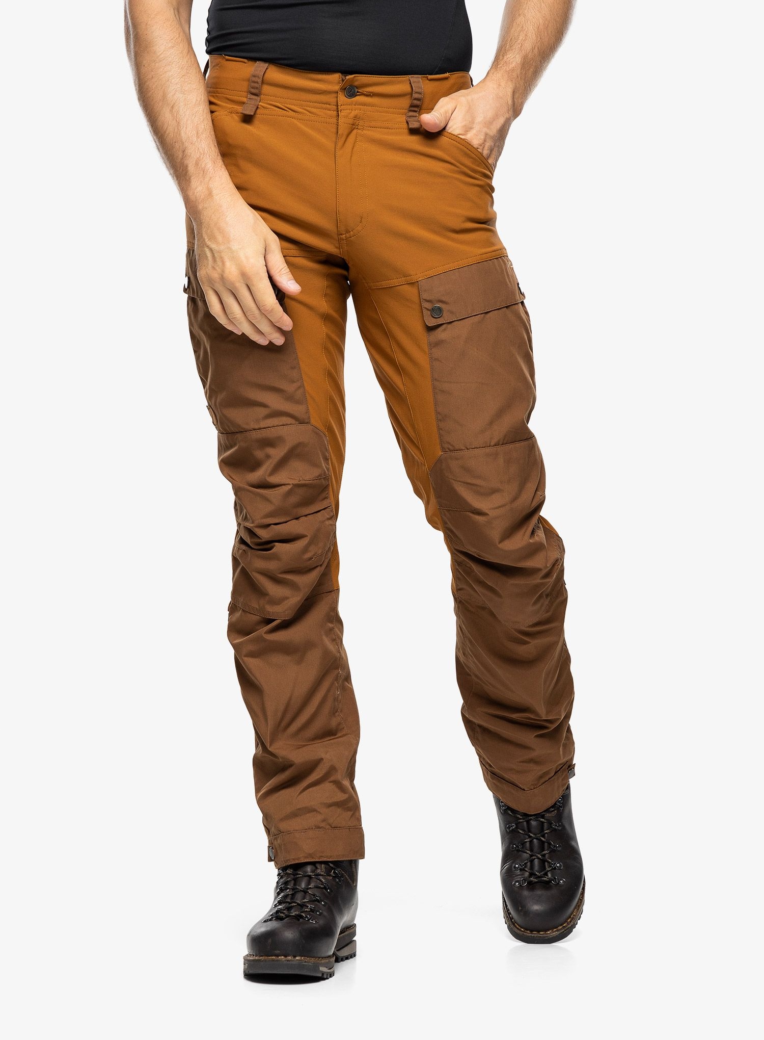Spodnie trekkingowe Fjallraven Keb Trousers timber brown/chestnut 48 M