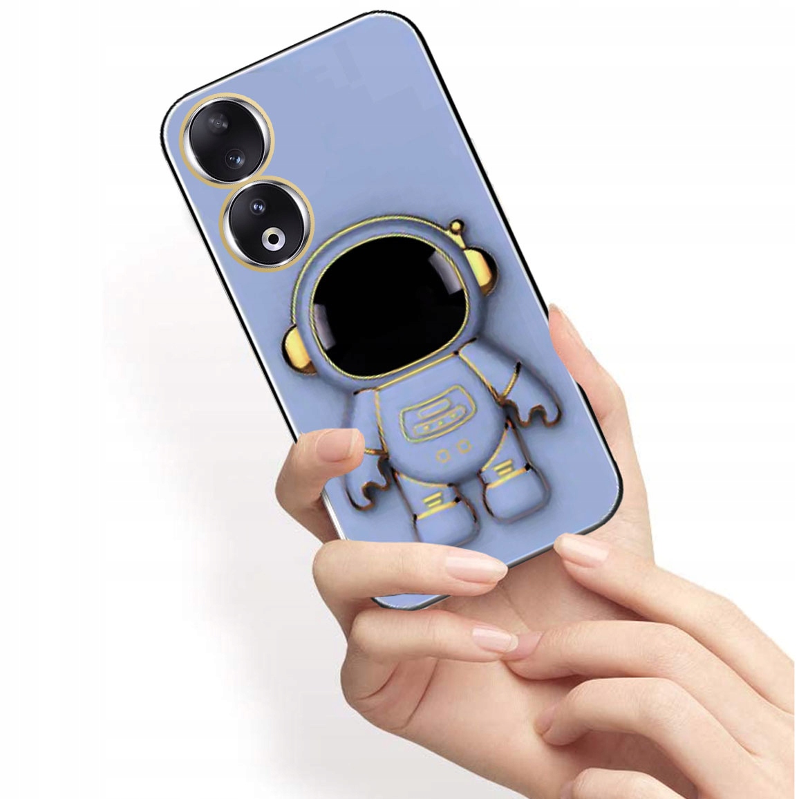 ETUI DO Honor 90 SPACEMAN CASE +SZKŁO 9D NA CAŁY EKRAN Dedykowany model Honor 90
