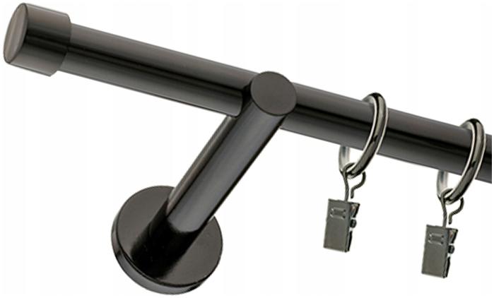 

Karnisz Pojedynczy Prosty 19mm 320cm Biały Czarny