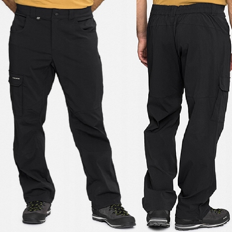 Męskie spodnie trekkingowe Viking Hanzo Man czarne S