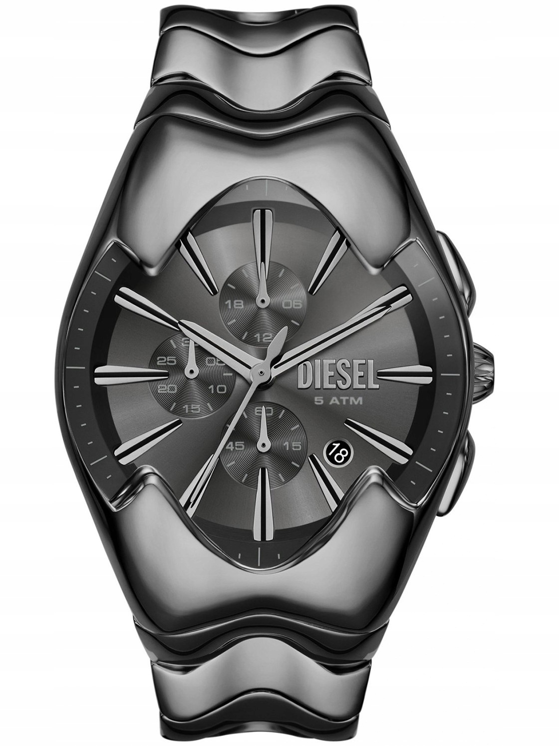 Pánské Hodinky Diesel DZ4682 Šedý Chronograf 50M Dárek Ke Dni Chlapců