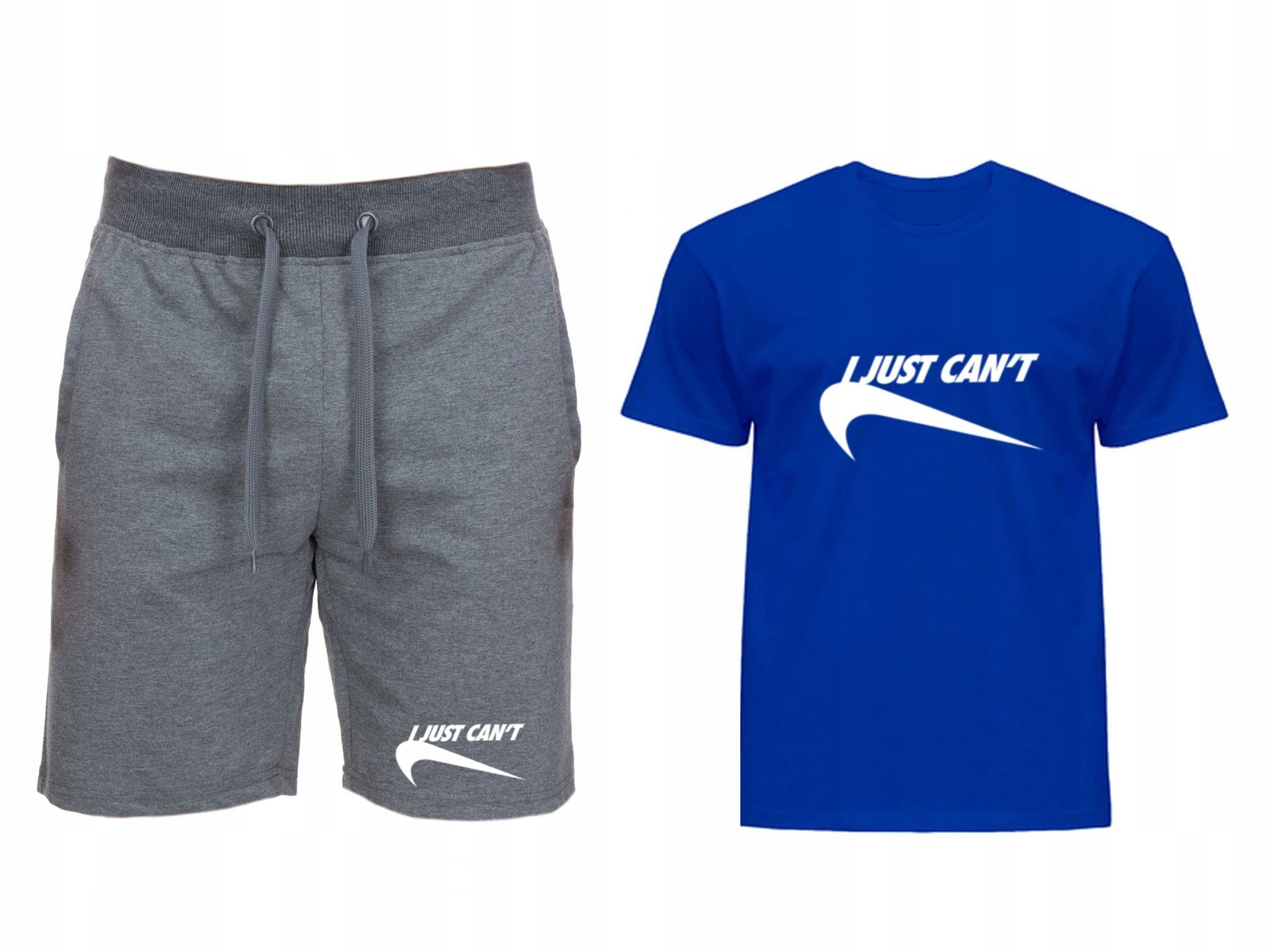 Komplet Tričko Kraťasy A Just Can't Pánské M