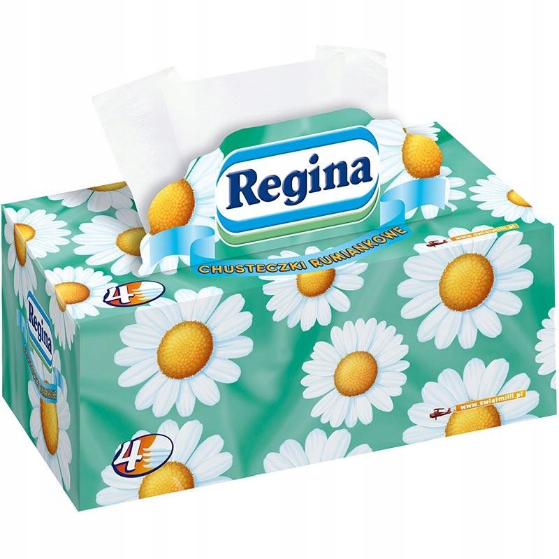 

Chusteczki Higieniczne Rumianek Pudełko Regina