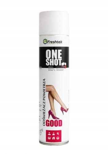 

Odświeżacz powietrza spray Freshtek 600 ml 356 g