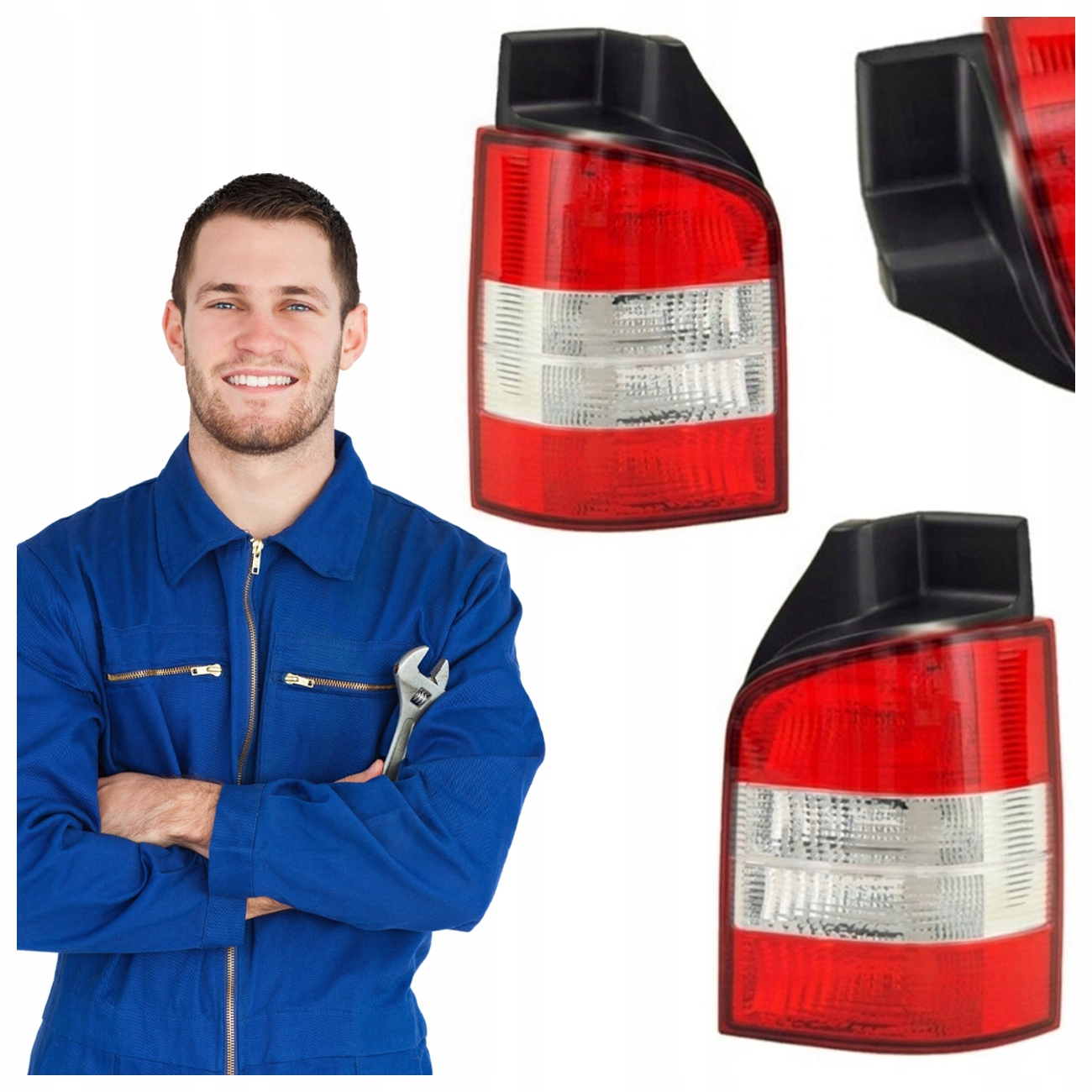 Volkswagen Transporter T5 Zadní Světlo Levé, Pravé