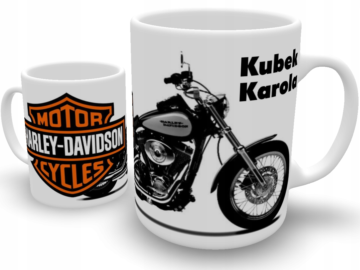 

Kubek Harley Davidson + Imię Na Prezent