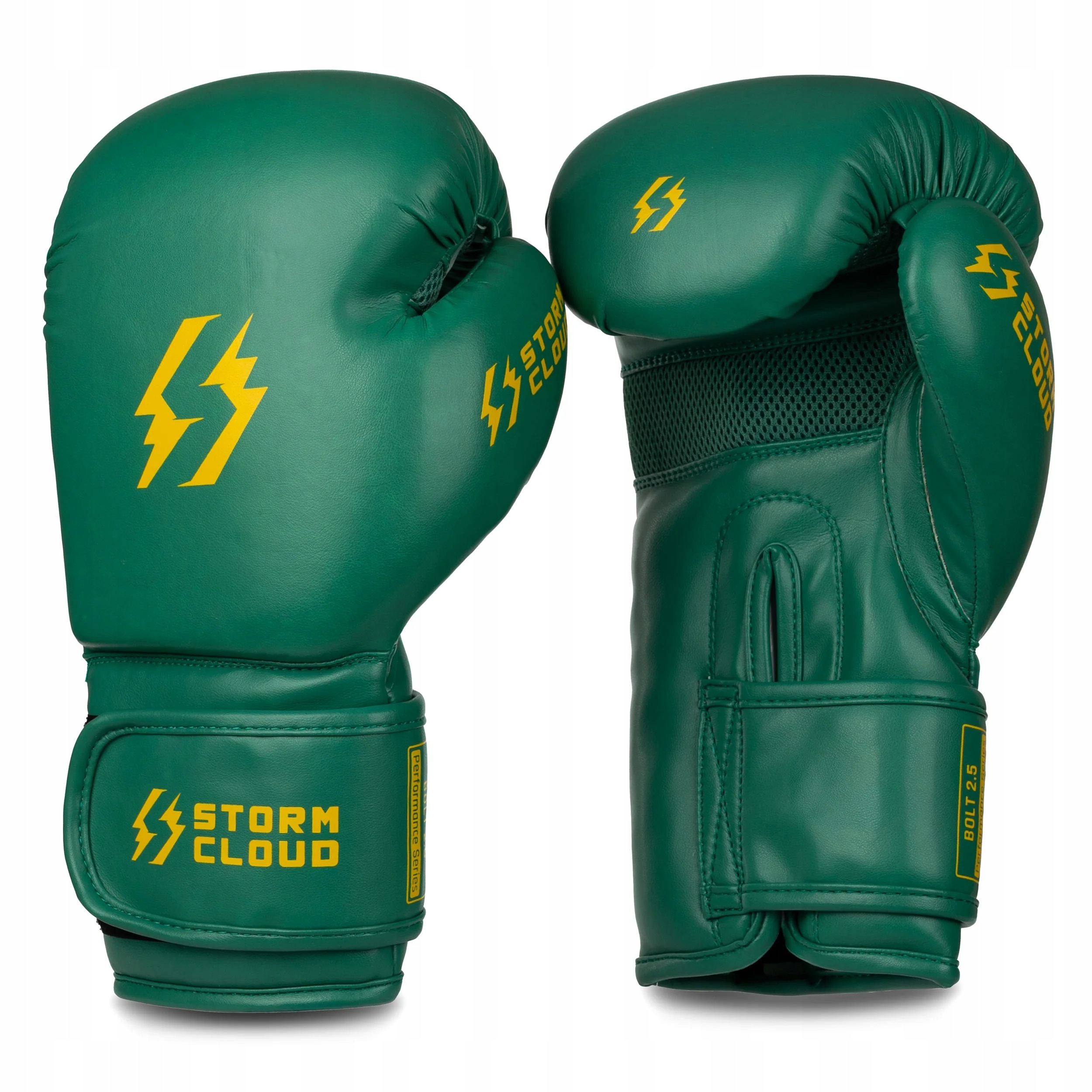 StormCloud Rękawice Bokserskie Bolt 2.5 Zielone 10 oz