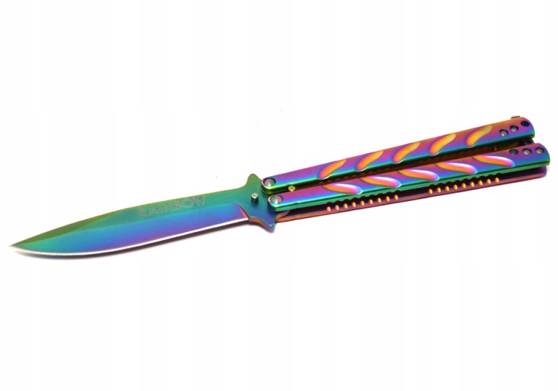 Nóż Motylkowy Rainbow Motylek Martinez Albainox