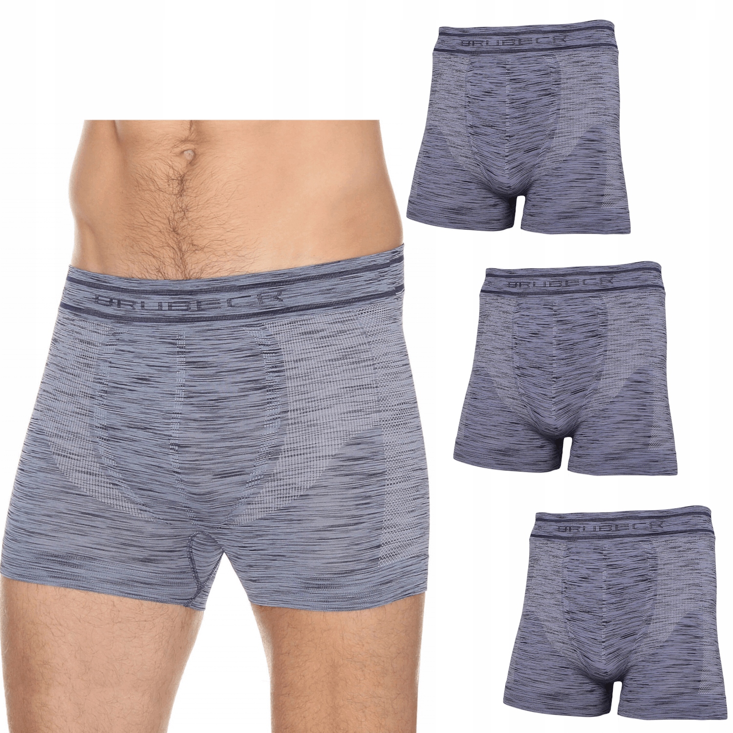 

Bokserki Męskie Fusion Brubeck BX10780 3PAK L