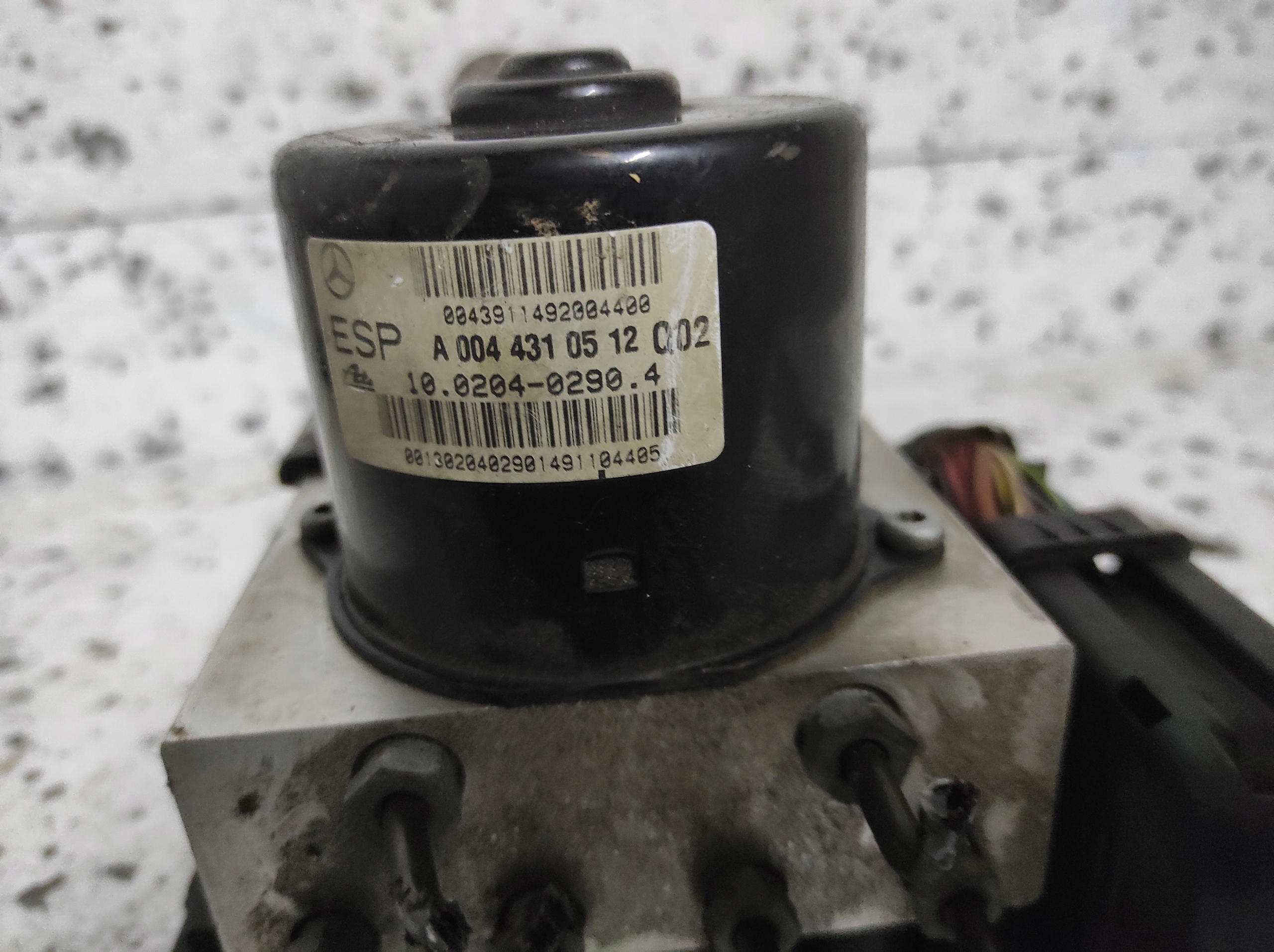 MERCEDES W203 pump ESP ABS A203545632