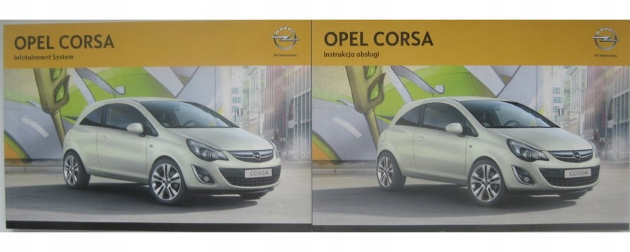 OPEL CORSA D FL польское руководство Opel Corsa 11-14