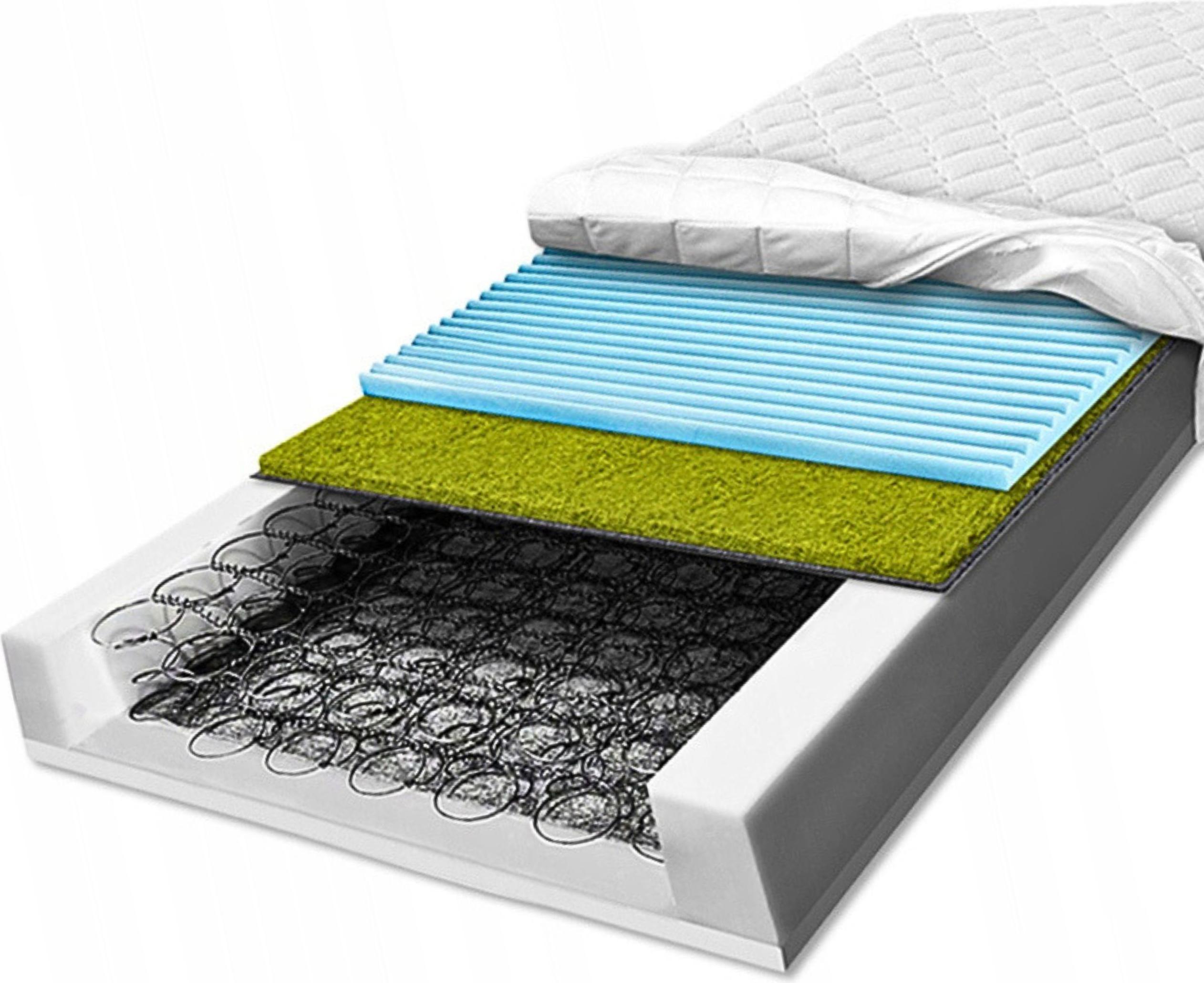 Pružinový matrac H3 H4 110x170 20 masážna pena s morskou trávou