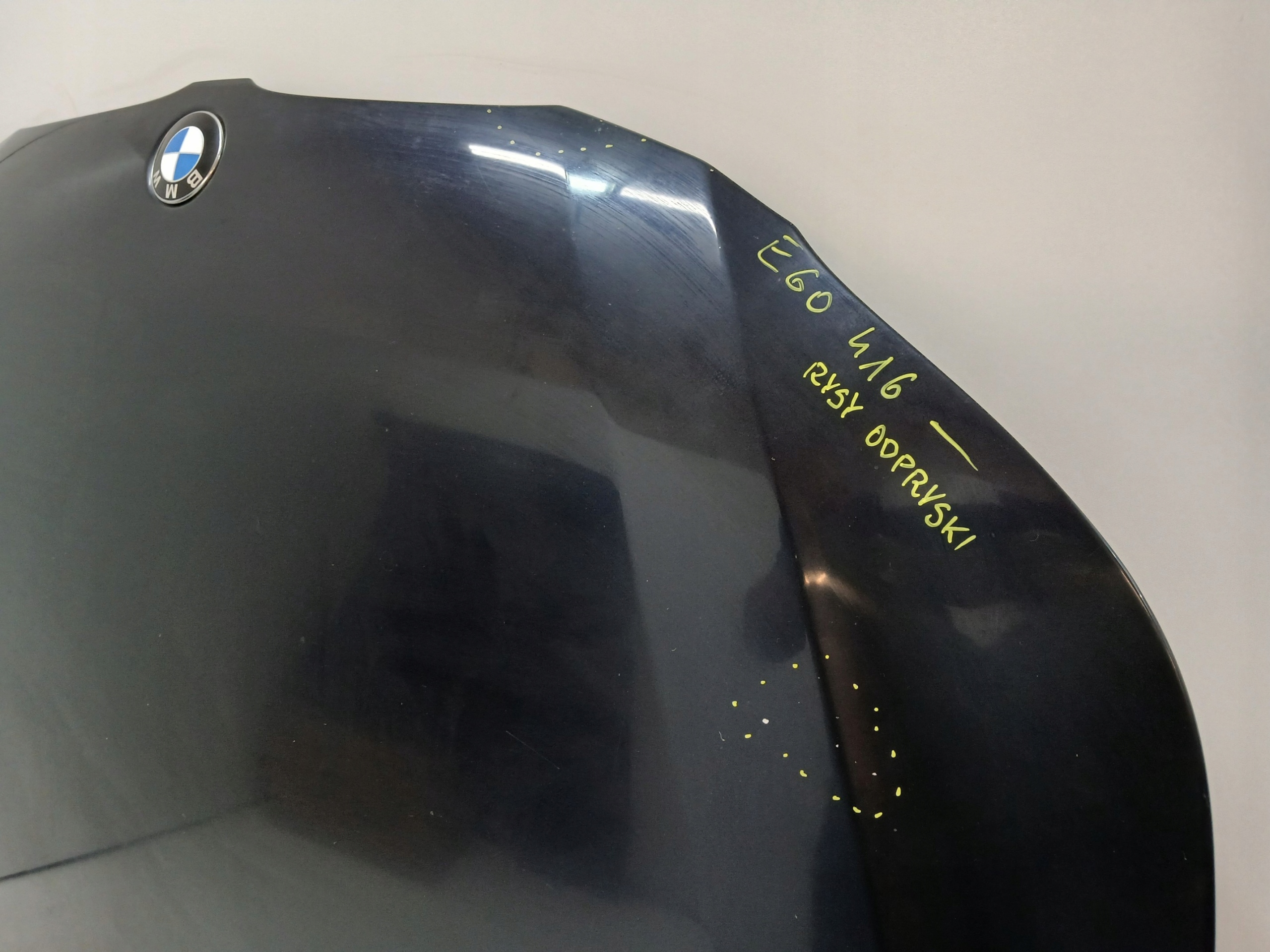 bonnet BMW E60 CARBONSCHWARZ 416/9 OE