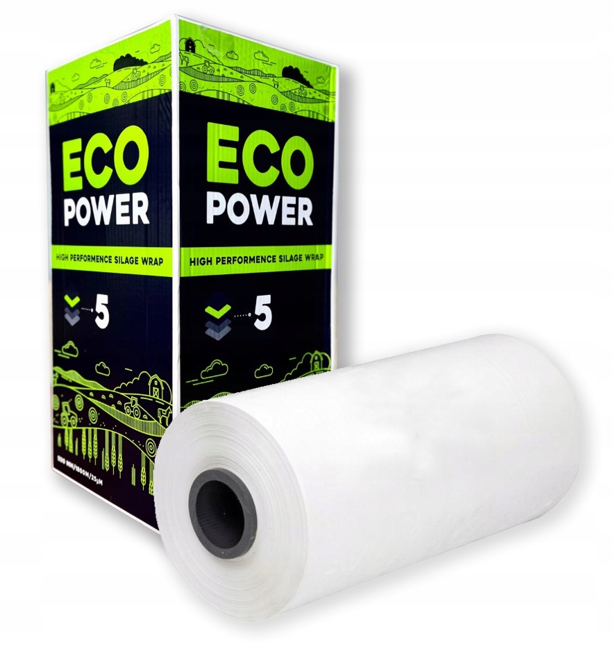 

Folia do sianokiszonki Ecopower 500 5-warstwowa