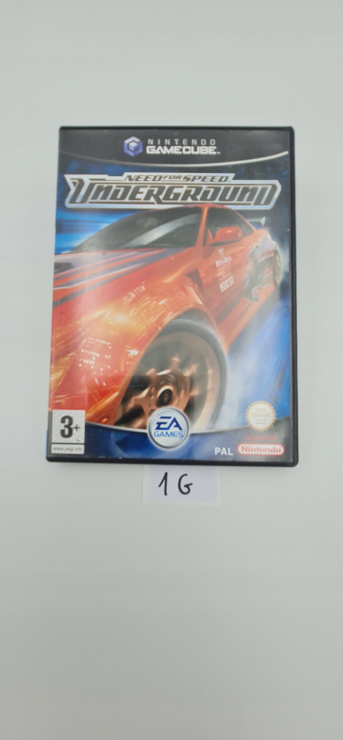 NINTENDO GAMECUBE NEED FOR SPEED UNDERGROUND
