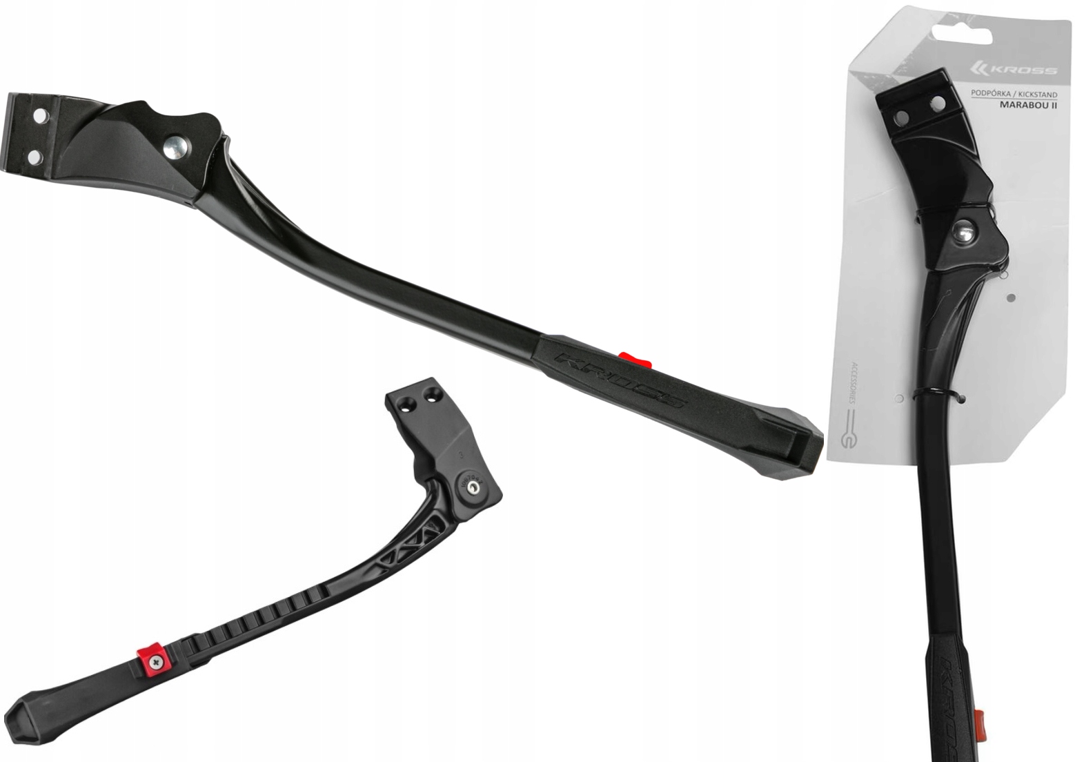 Stopka/podpórka do roweru Kross Marabou II 24-29" Lea Hexagon