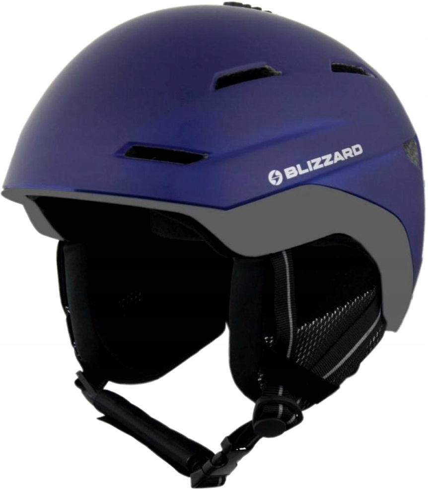 Lyžařská přilba Blizzard Bormio 59-63 cm, modrá matná