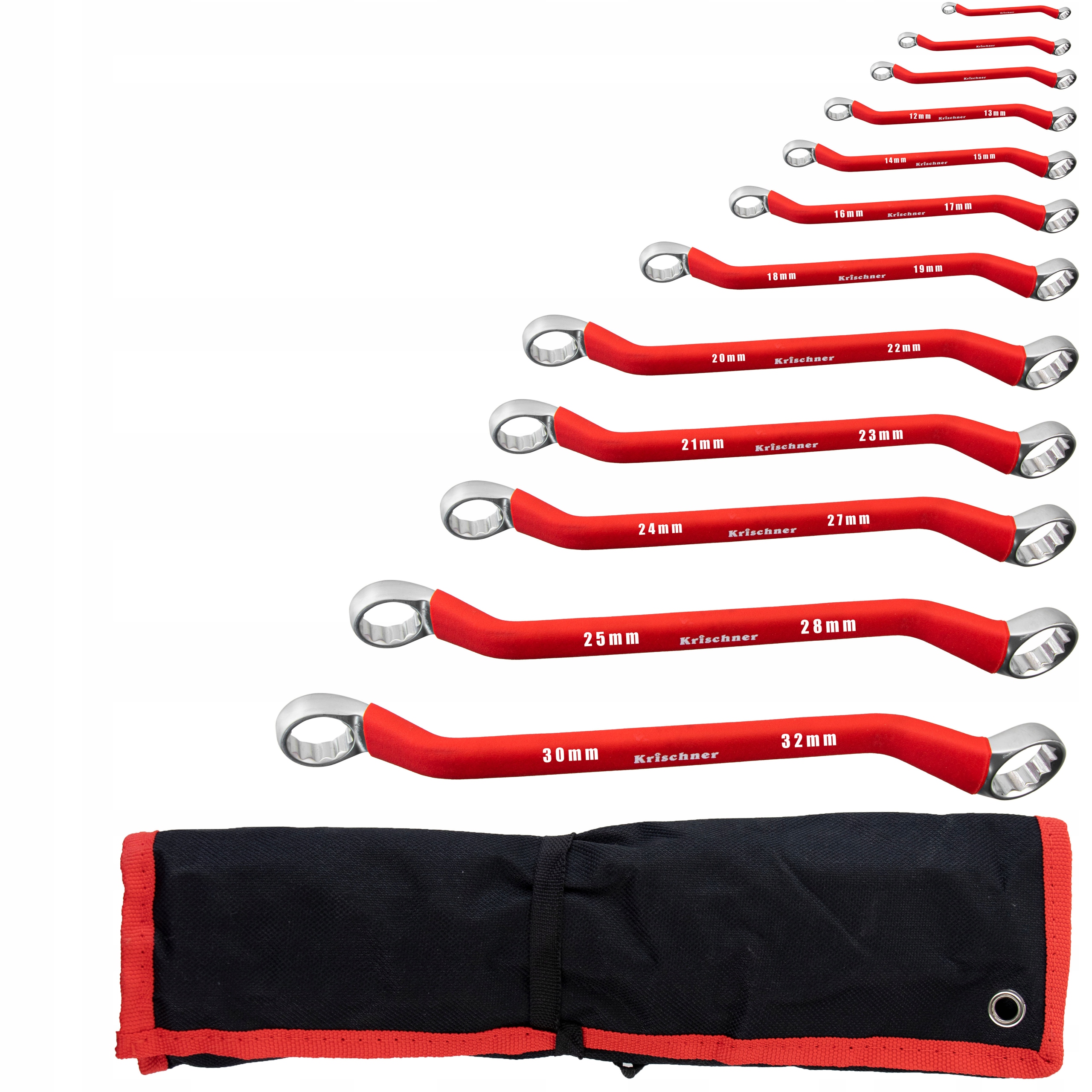 ZESTAW KLUCZY OCZKOWE ODSADZONE ANTYPOSLIZGOWE Producent code KN 2259