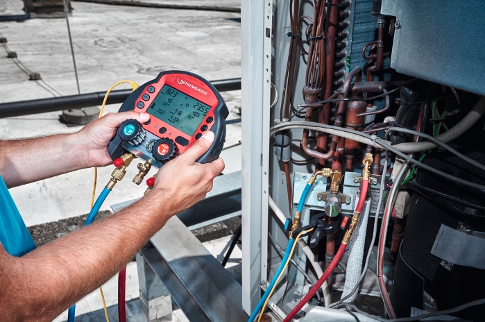 Manometr cyfrowy ROCOOL 600 RED BOX Rothenberger Brand Rothenberger