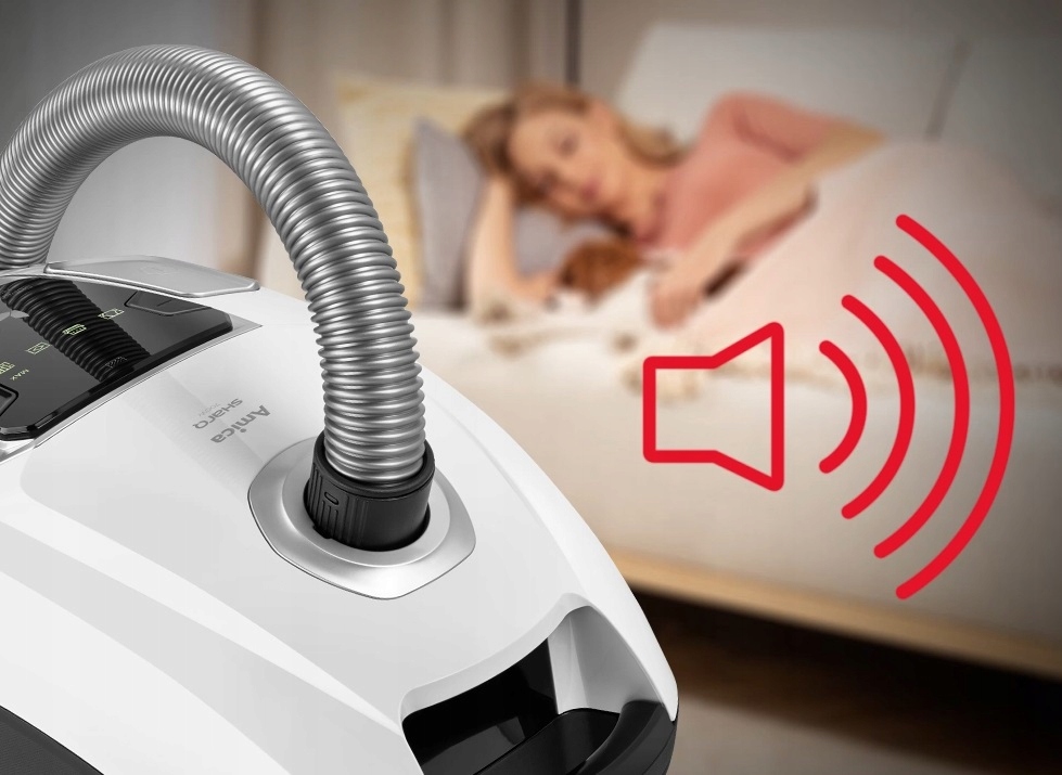 Odkurzacz workowy Amica VM 7012 Cichy Filtr LED Filtr HEPA 13