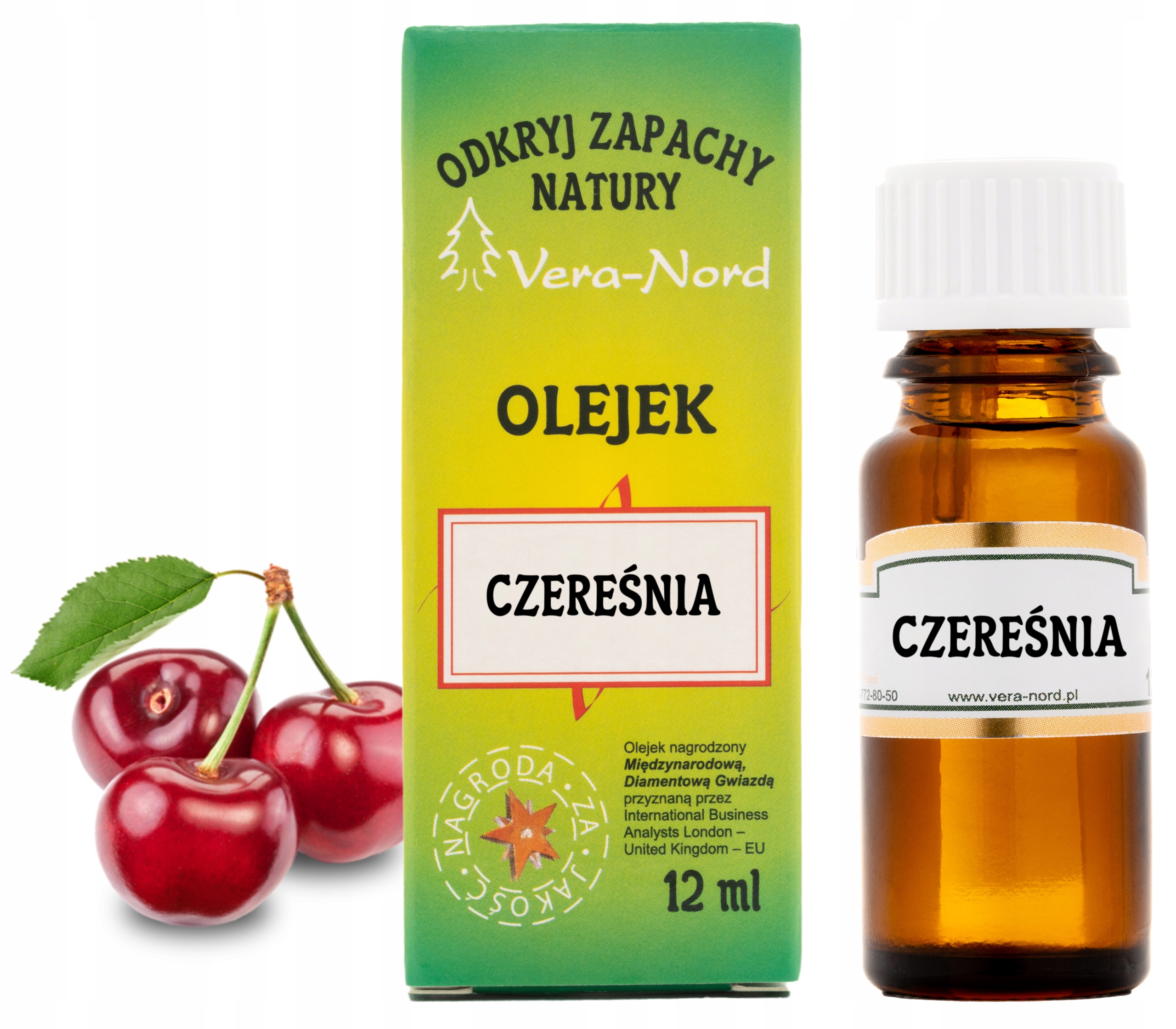 

Czereśnia Olejek Zapachowy 12 ml Vera Nord