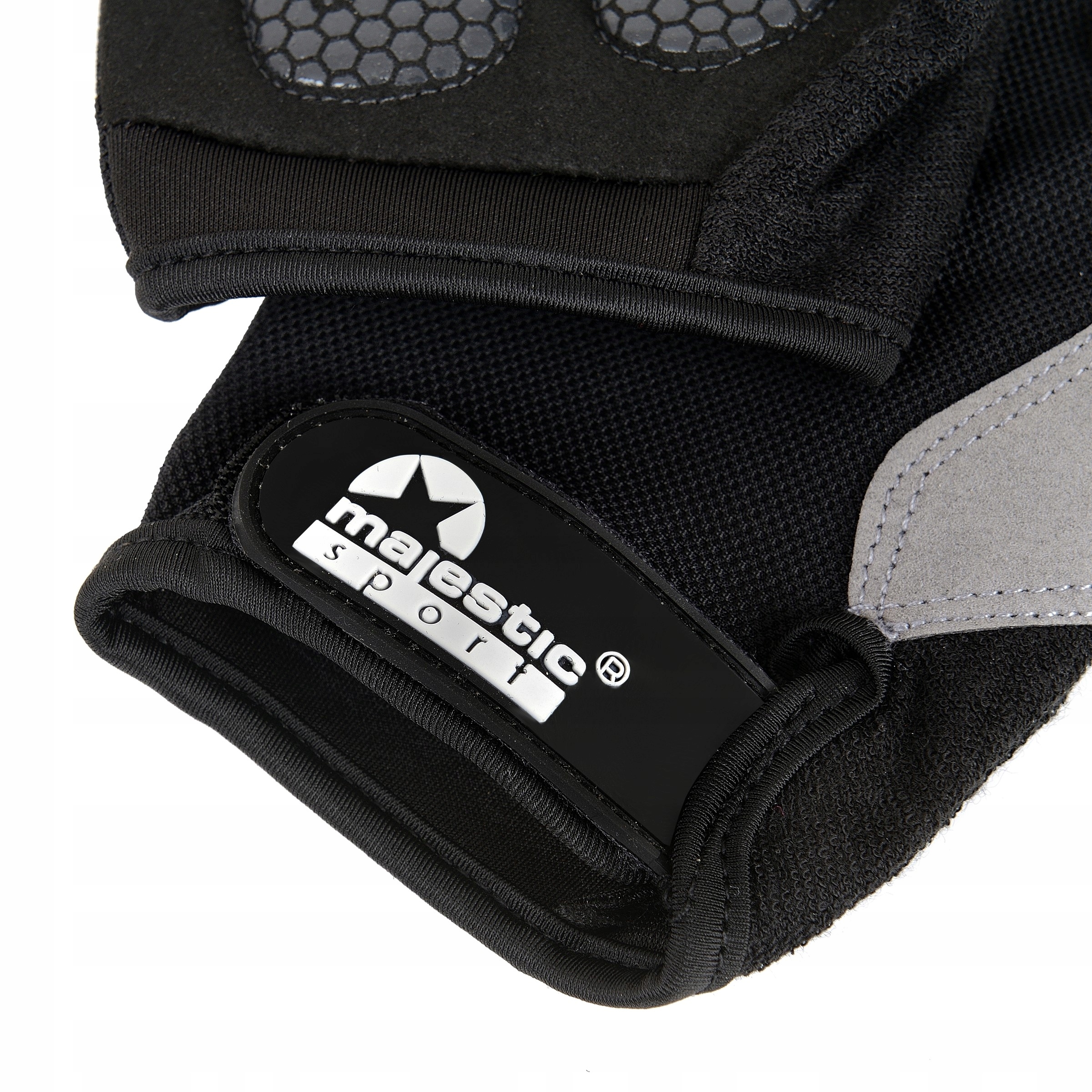 Rękawiczki rowerowe na rower gel Majestic Sport XL Typ Krótkie