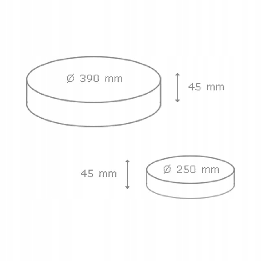 STEGU KD2 25,0x4,5/KRĄŻEK DREWNOPODOBNY Długość 39 cm