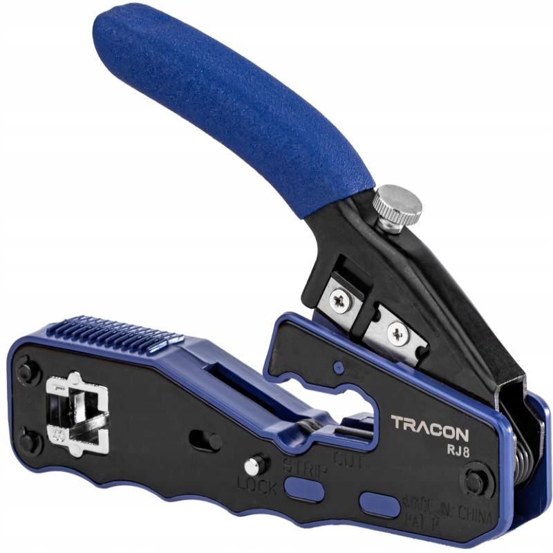 Nástroje pro řezání, odstraňování izolace a krimpování RJ45 RJ8 Tracon