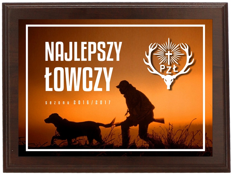 Diplom Nejlepší lovecký lov Pouzdro 20x15