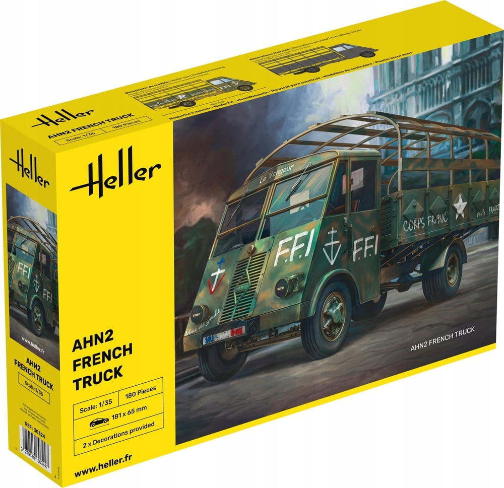 AHN2 French Truck 1:35 Heller 30324