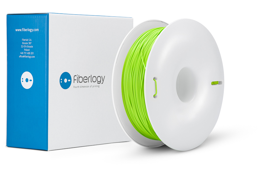 Filament Fiberlogy FiberSilk Light Green 1.75mm Kolor zielony