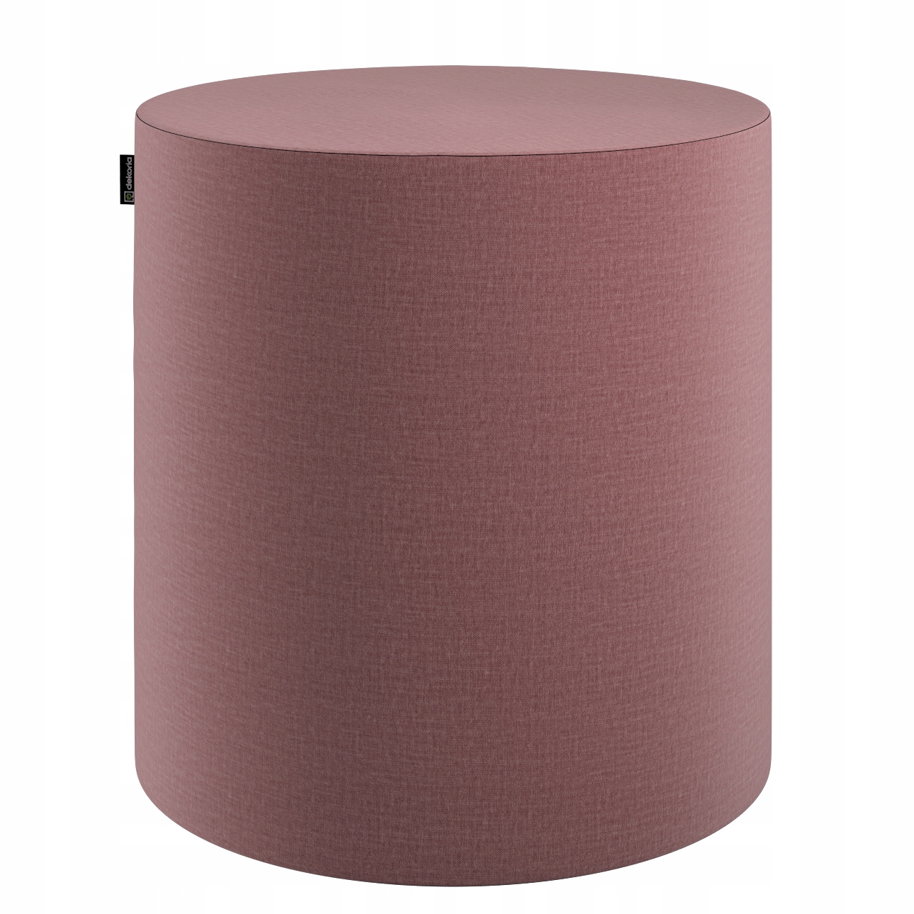 Dekoria Puf Barrel – světlá švestka – samet