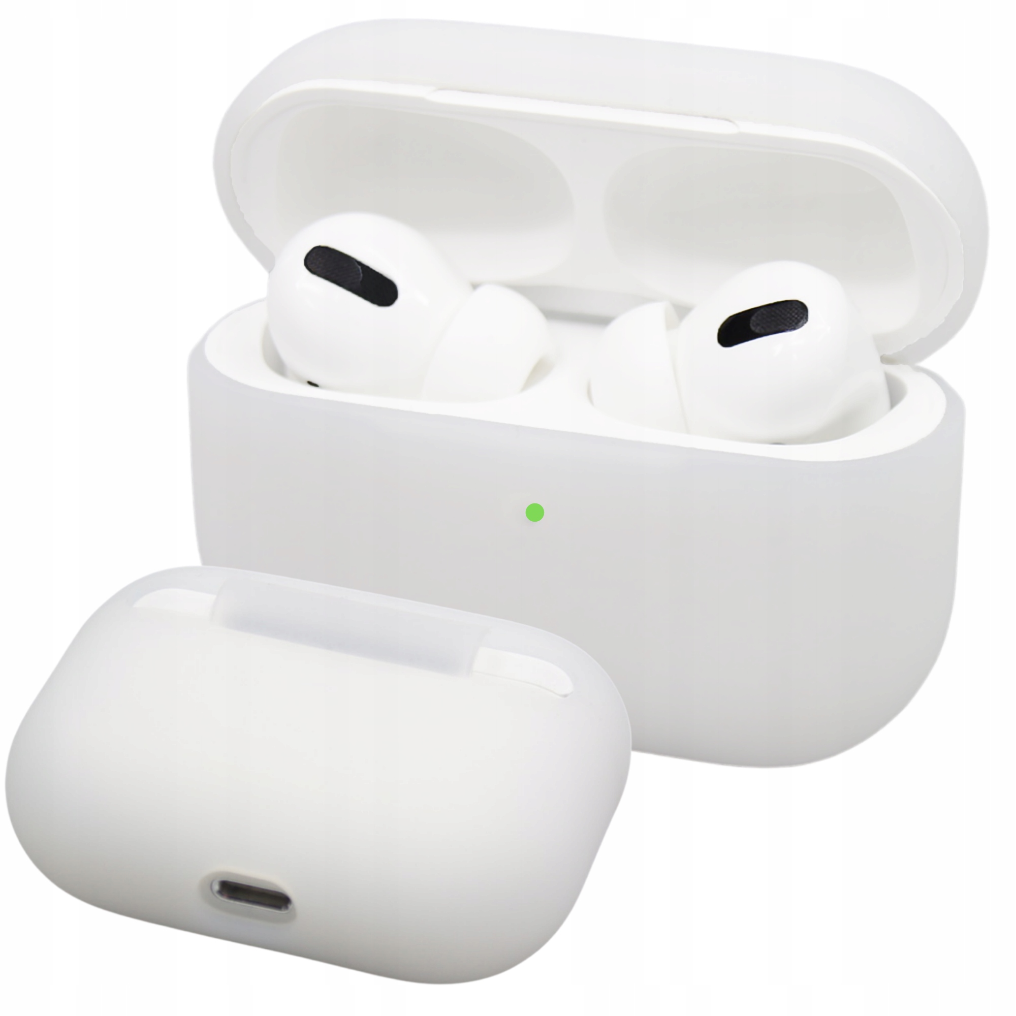 AIRPODS PRO ETUI POKROWIEC DO APPLE SŁUCHAWKI, OCHRONNE ODPORNE – CLEAR