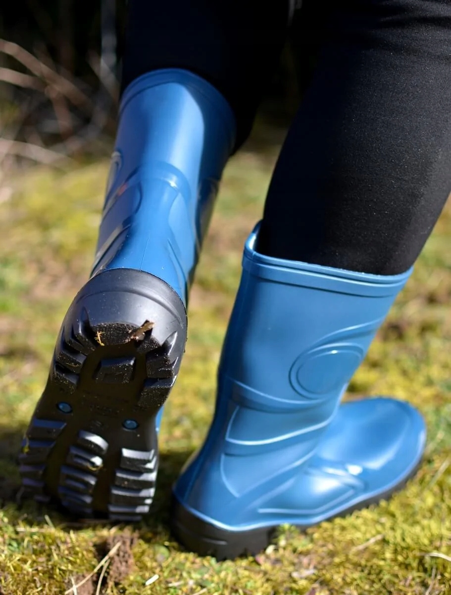 Damskie Polskie Kalosze Demar Young Niebieskie 39 EAN (GTIN) 5901232015938