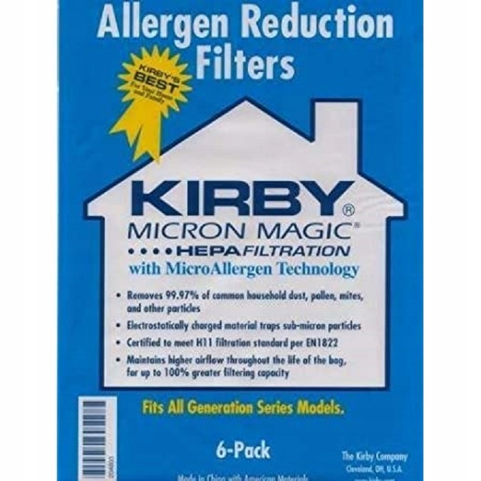 Originální Sáčky Do Vysavače Kirby Micron Magic Allergen G3-G7 Sentria Usa