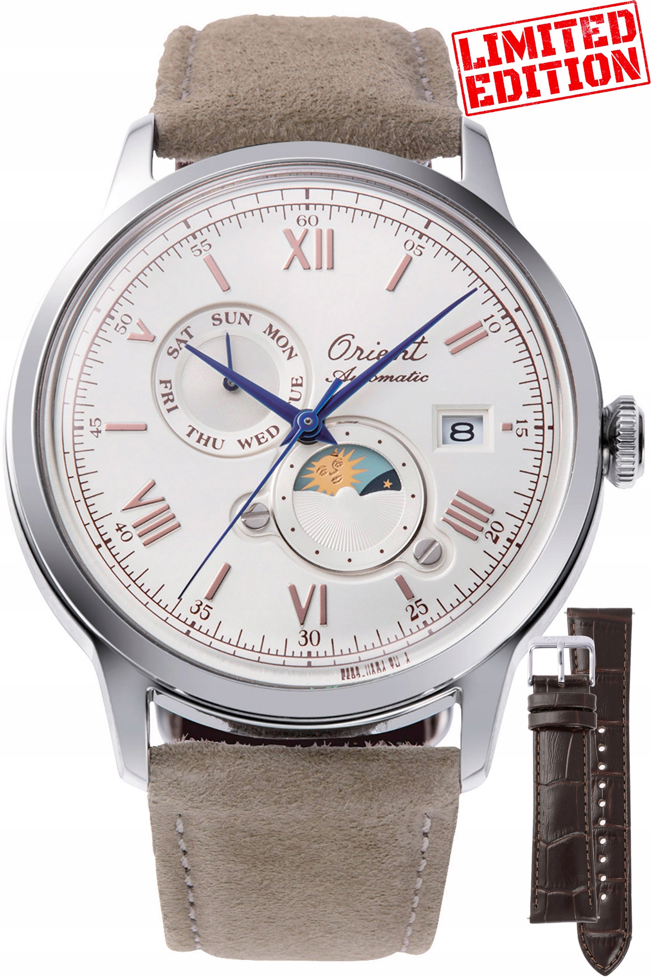 Orient Mechanické hodinky Classic RA-AK0808S30B – Edice k 75. výročí