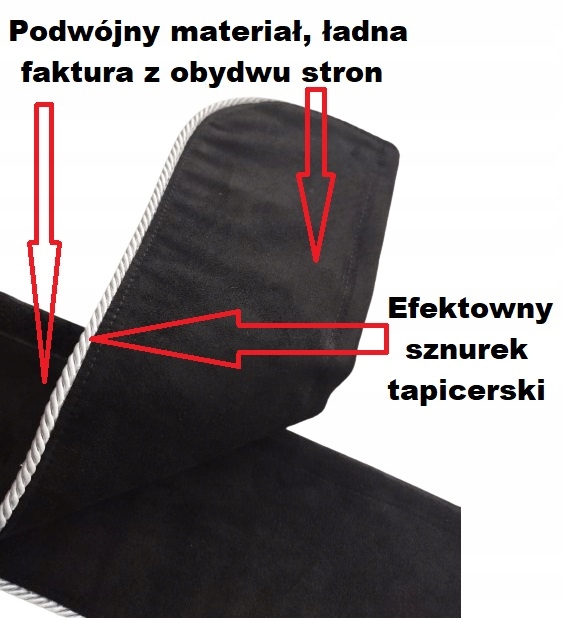 Zasłona do BUSA PREMIUM - VW Crafter - Bez Szyn Rodzaj zasłony