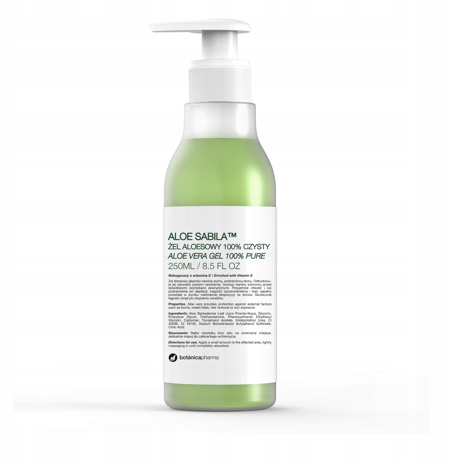 

Botanicapharma Aloe Sabila żel aloesowy- 250 ml